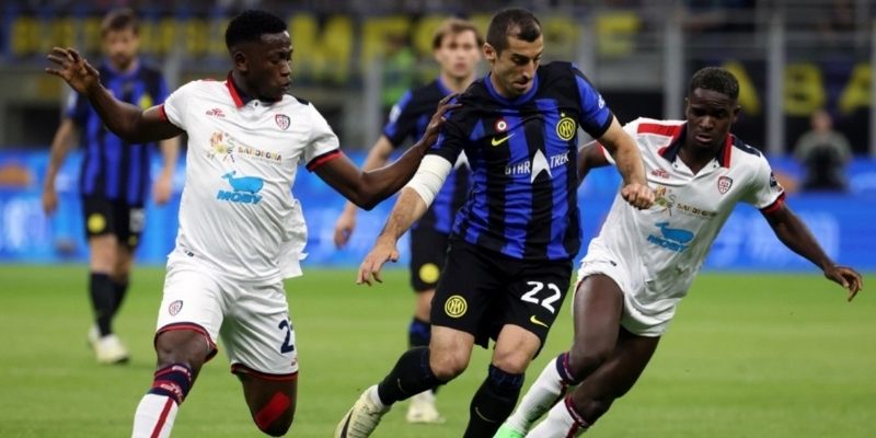 Cagliari vs Inter Milan quyết giành thắng lợi